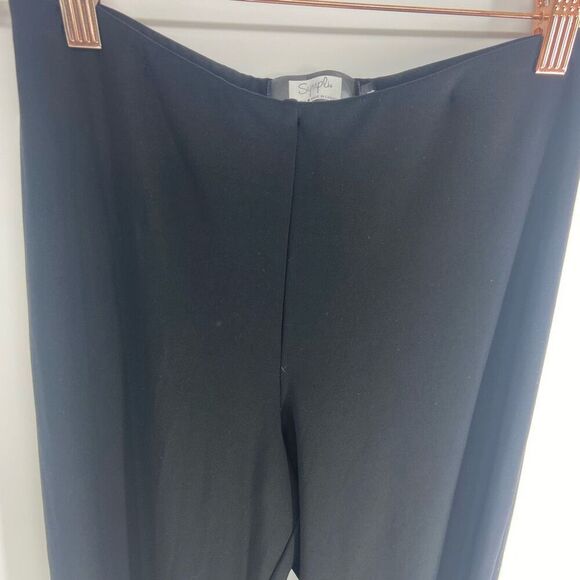 Sympli Women's Black High-Rise Classic Leggings Size 4 - Picture 2 of 6